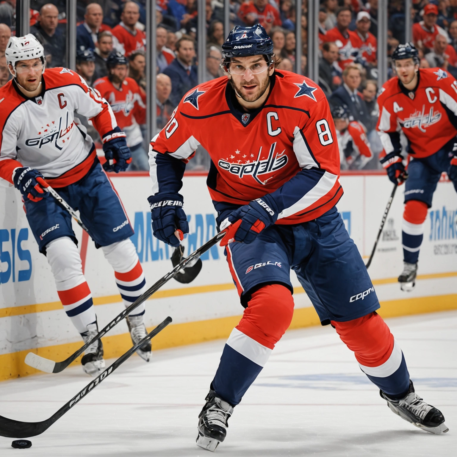 Овечкин сократил отставание от рекорда Гретцки по голам в НХЛ с учётом плей-офф до 21 шайбы