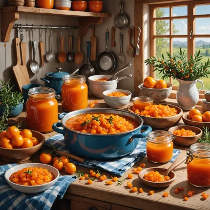 Варенье из облепихи: секрет здоровья и вкуса в каждом доме