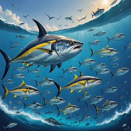 Тунцы: загадочные обитатели океанских стай